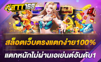 สล็อตเว็บตรงแตกง่าย100%